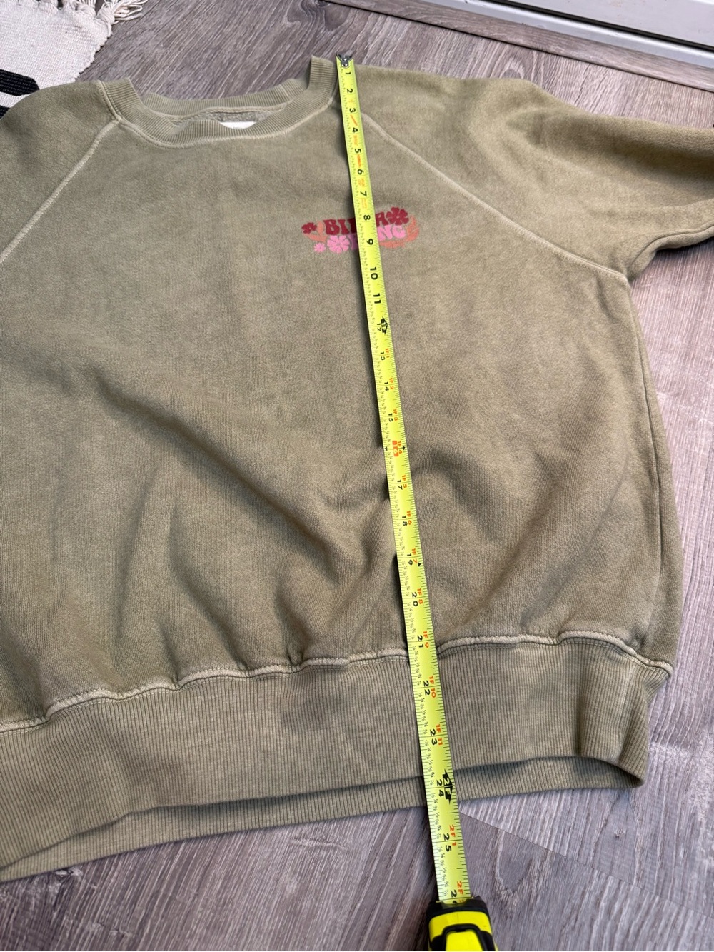 Billabong Here We Go Crewneck Sweatshirt Medium - Picture 7 of 9